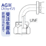 管用平行メスねじユニオンベンド継手