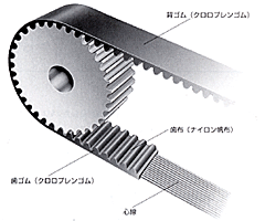 GTベルト構造